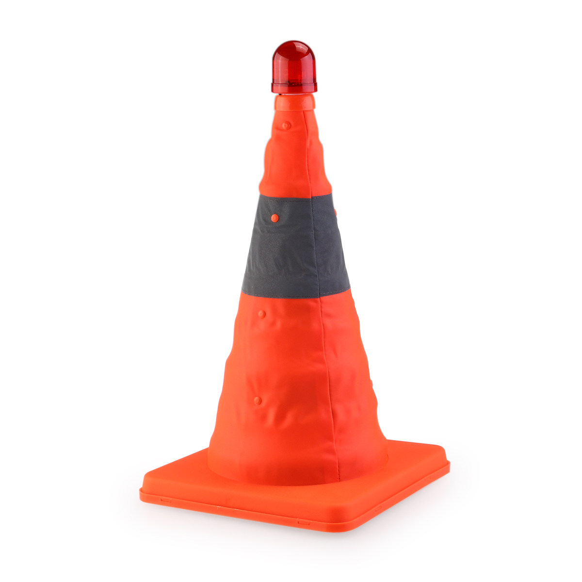 Road Traffic Cone - LED Road Warning Cone Red 45Cm