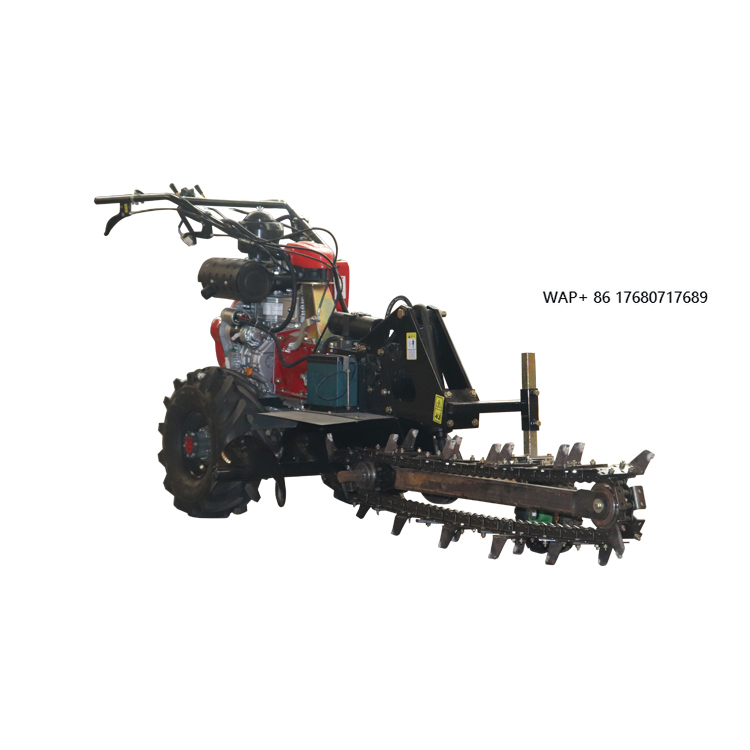 Trencher Machine Small - Handle Manual Ground Small Trencher Machinery