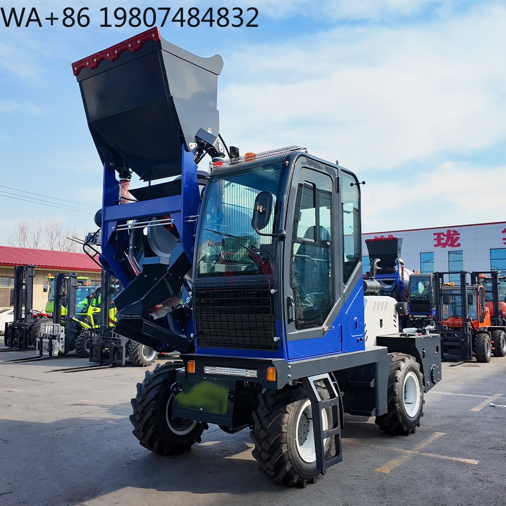 2.6CBM Heavy Duty  Self Loadin - огляд і ціна Heavy Equipment Mixer