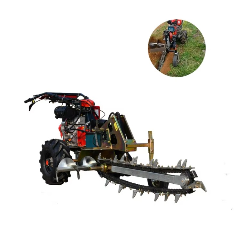 Various Types Of Chain Type Tr - огляд і ціна Trencher Machine Small