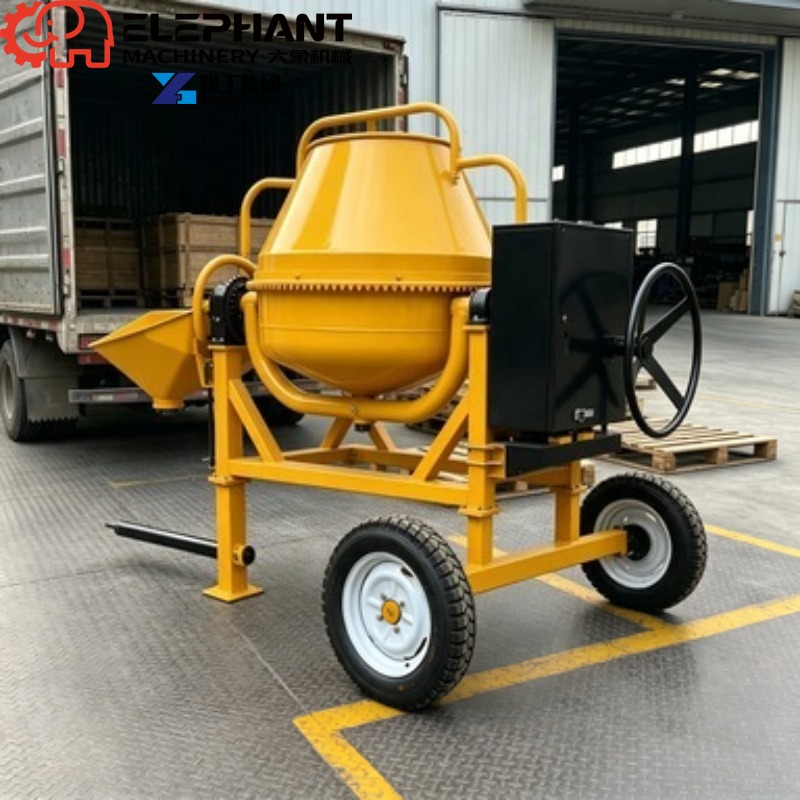 Portable Beton Mixer 350L, Hea - огляд і ціна Heavy Equipment Mixer