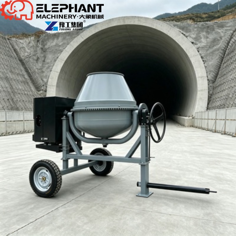 Portable Beton Mixer 350L, Hea - огляд і ціна Heavy Equipment Mixer