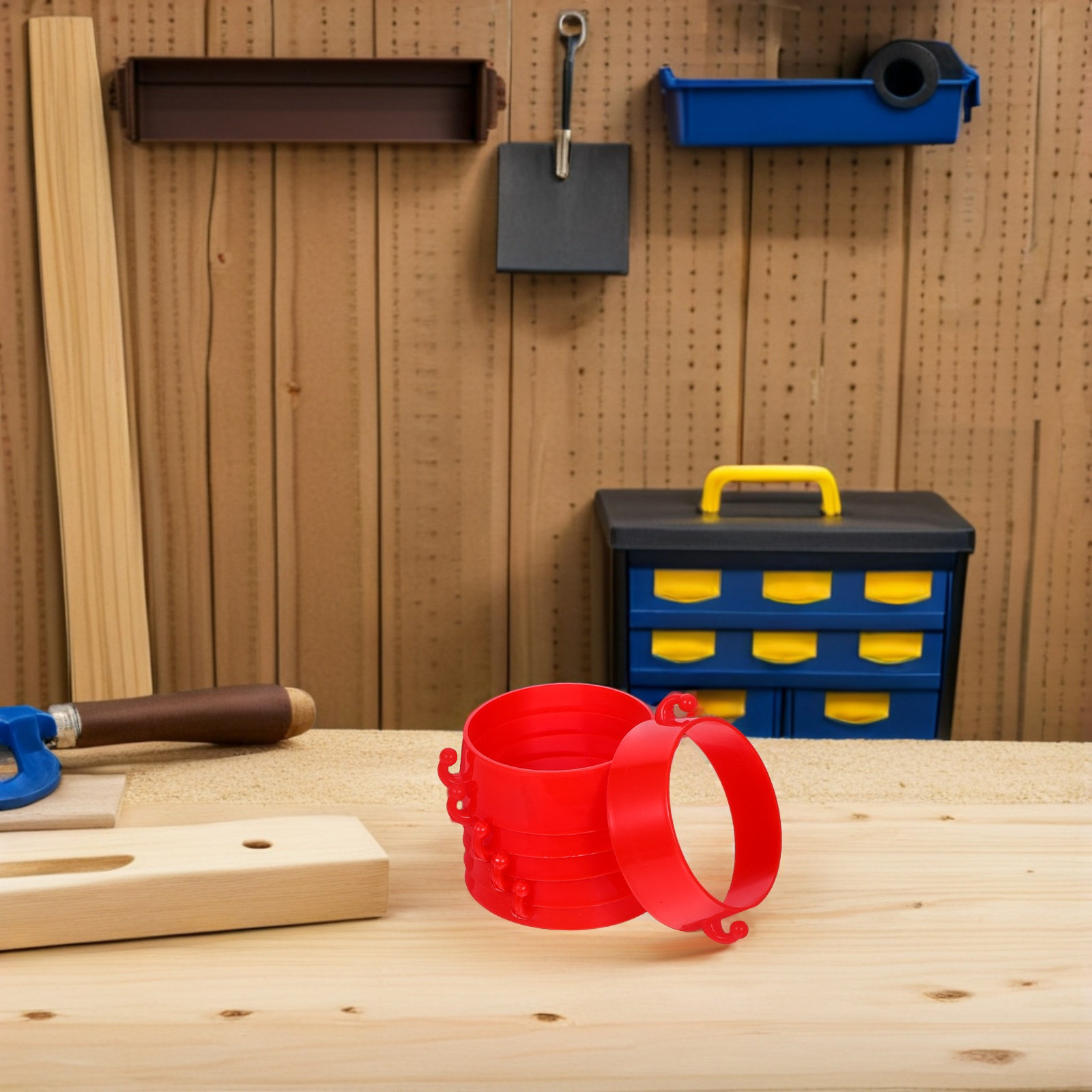 1Set Durable Red Plastic Traff - огляд і ціна Road Traffic Cone