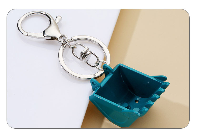 New Creative Metal Excavator K - огляд і ціна Heavy Equipment Key Ring