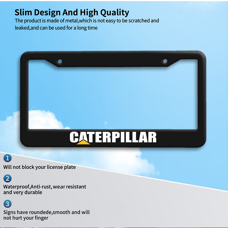 CATERPILLAR Car License Plate  - огляд і ціна Heavy Equipment License