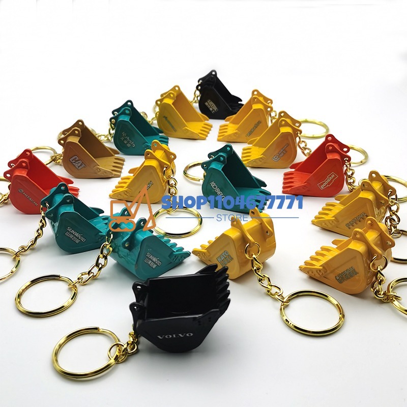 With Bucket Key Chain for Kobe - огляд і ціна Heavy Equipment Key Ring