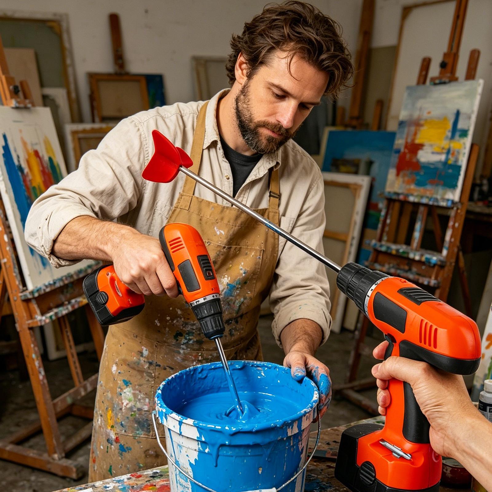 Paint Stirrer For Drill Portab - огляд і ціна Heavy Equipment Mixer