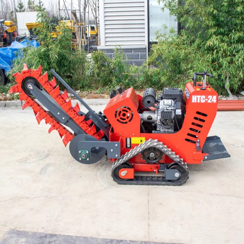 Rubber Track Trencher Small Tr - огляд і ціна Trencher Machine Small