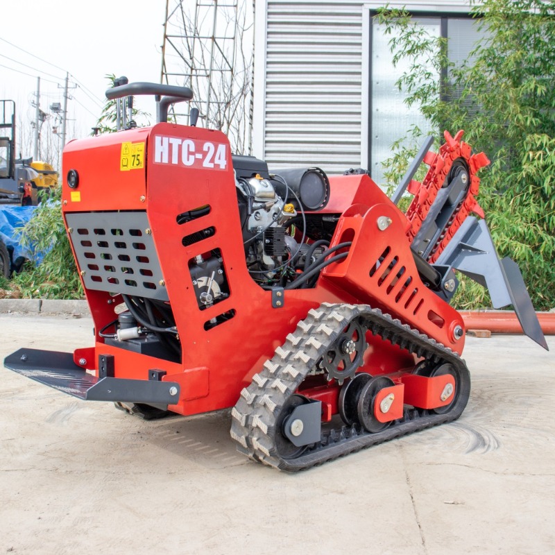 Rubber Track Trencher Small Tr - огляд і ціна Trencher Machine Small