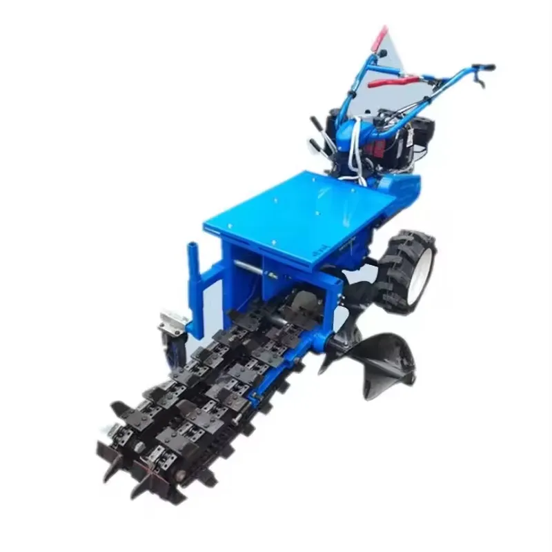 Double Chain Small Hand Trench - огляд і ціна Trencher Machine Small