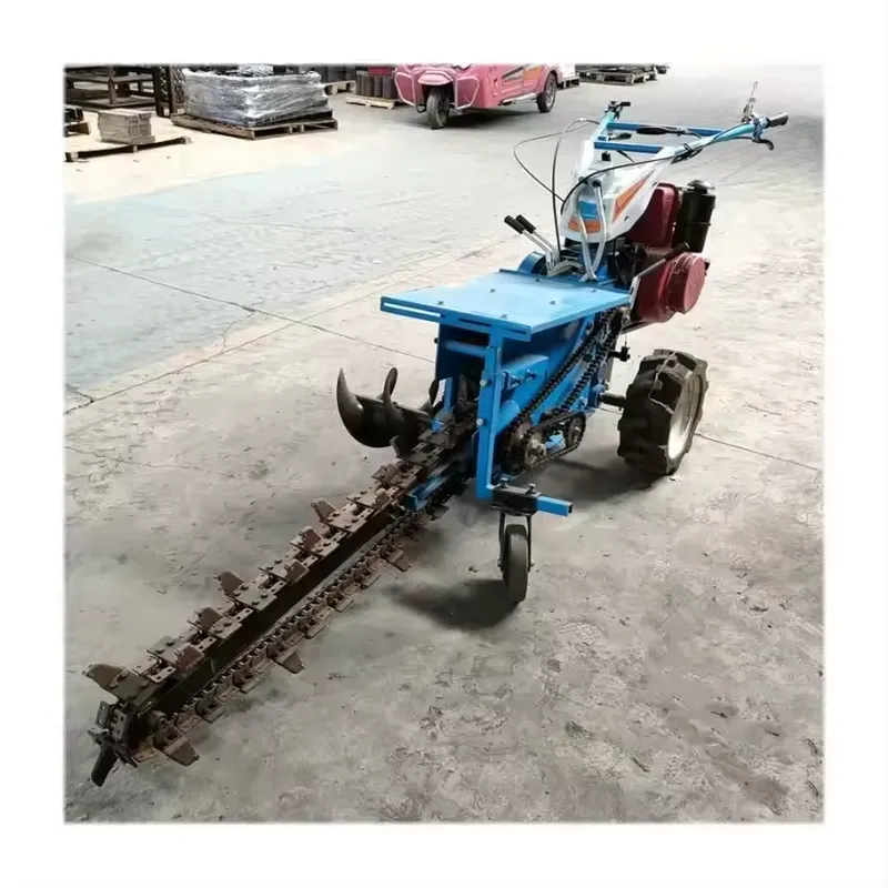Double Chain Small Hand Trench - огляд і ціна Trencher Machine Small