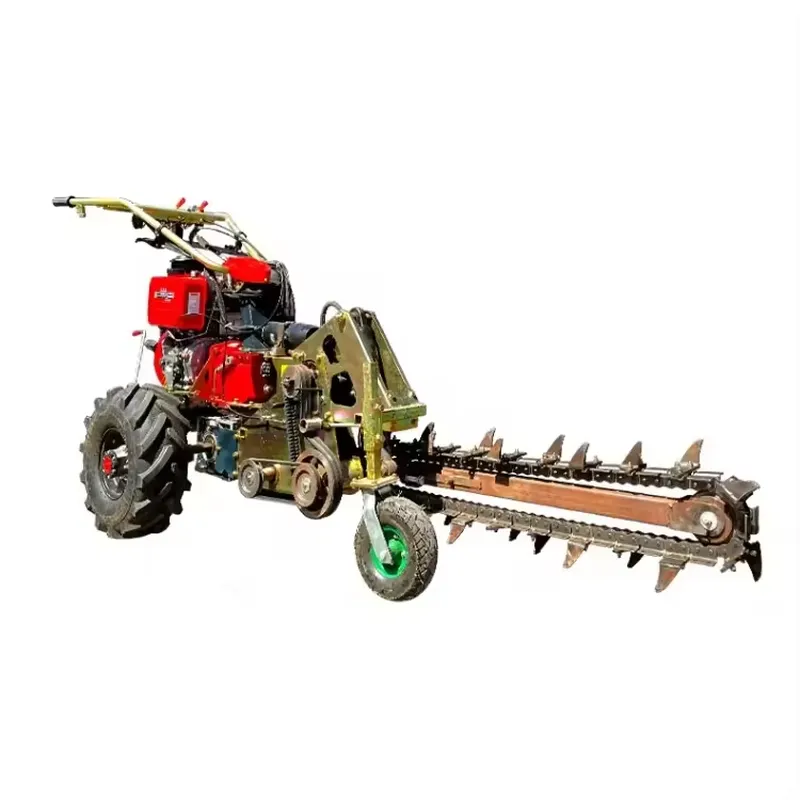 Double Chain Small Hand Trench - огляд і ціна Trencher Machine Small