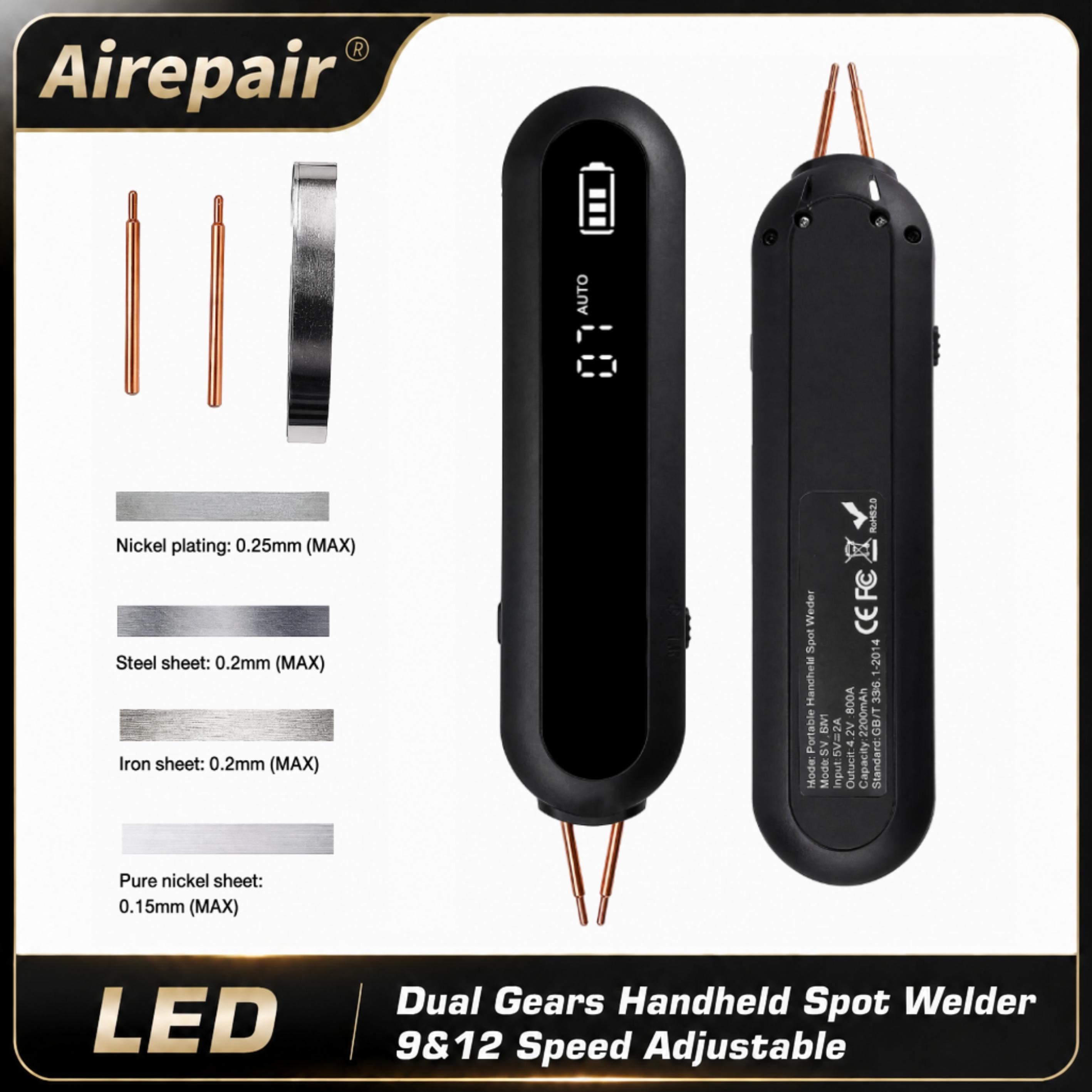 Handheld Spot Welder 12 Gears  - огляд і ціна Portable Welding Generator