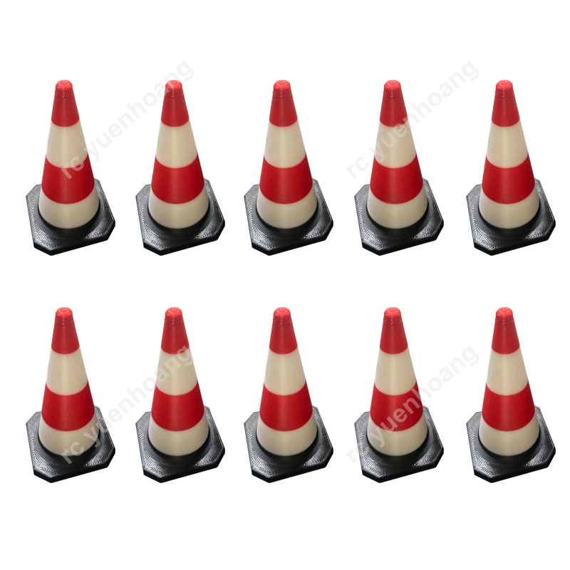 Simulated Red‑White Striped Ro - огляд і ціна Road Traffic Cone