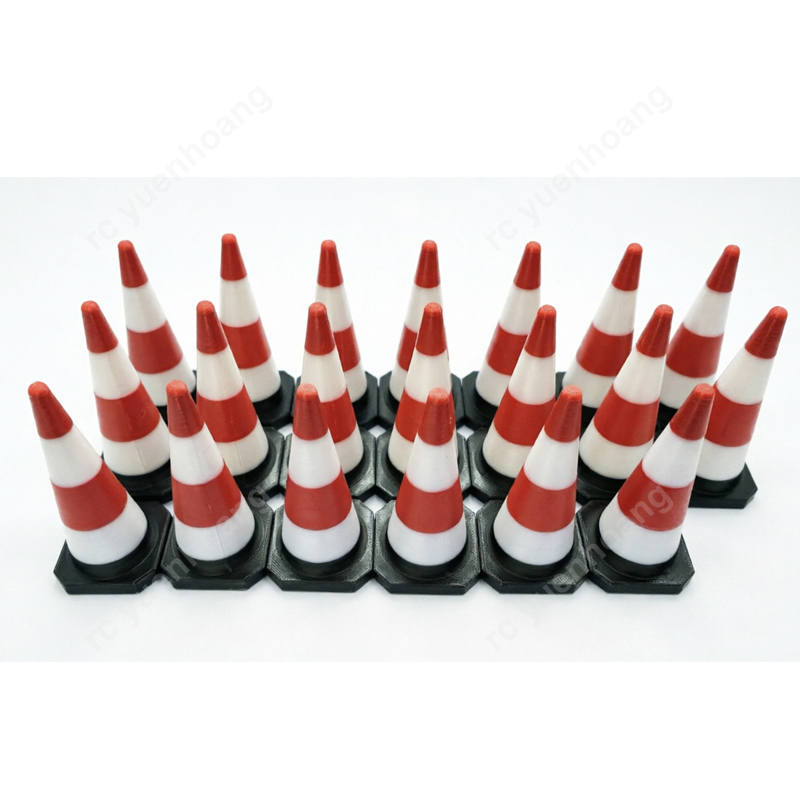 Simulated Red‑White Striped Ro - огляд і ціна Road Traffic Cone