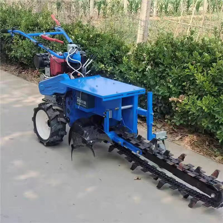 Walk Behind Trencher Mini Sing - огляд і ціна Trencher Machine Small