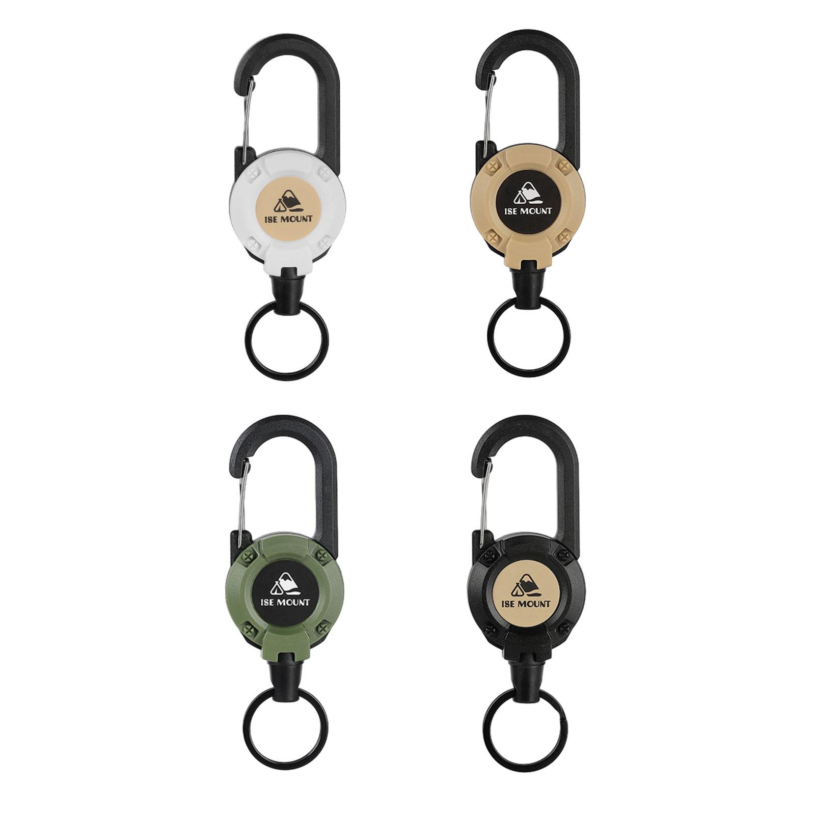 Retractable Key Ring Keyring W - огляд і ціна Heavy Equipment Key Ring