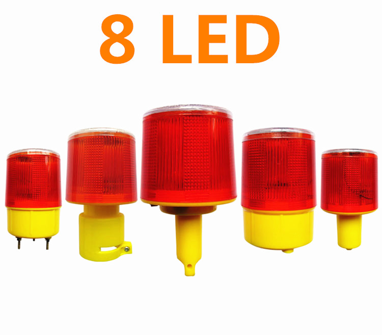 8LED  bright LED Solar Powered - огляд і ціна Road Traffic Cone