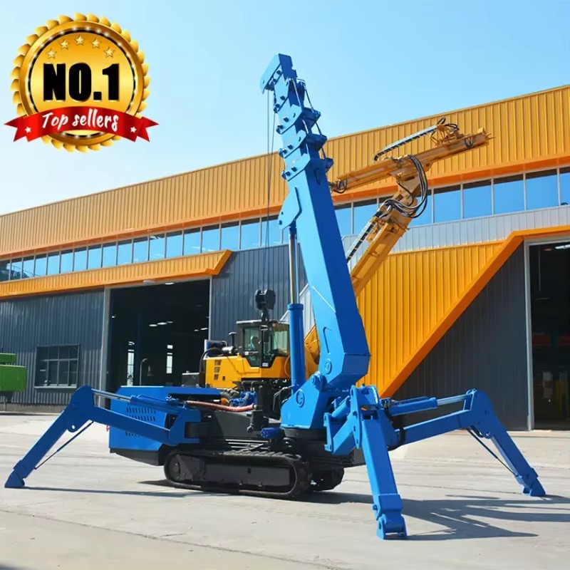 8T Hydraulic Spider Crane Heav - огляд і ціна Heavy Equipment Construction