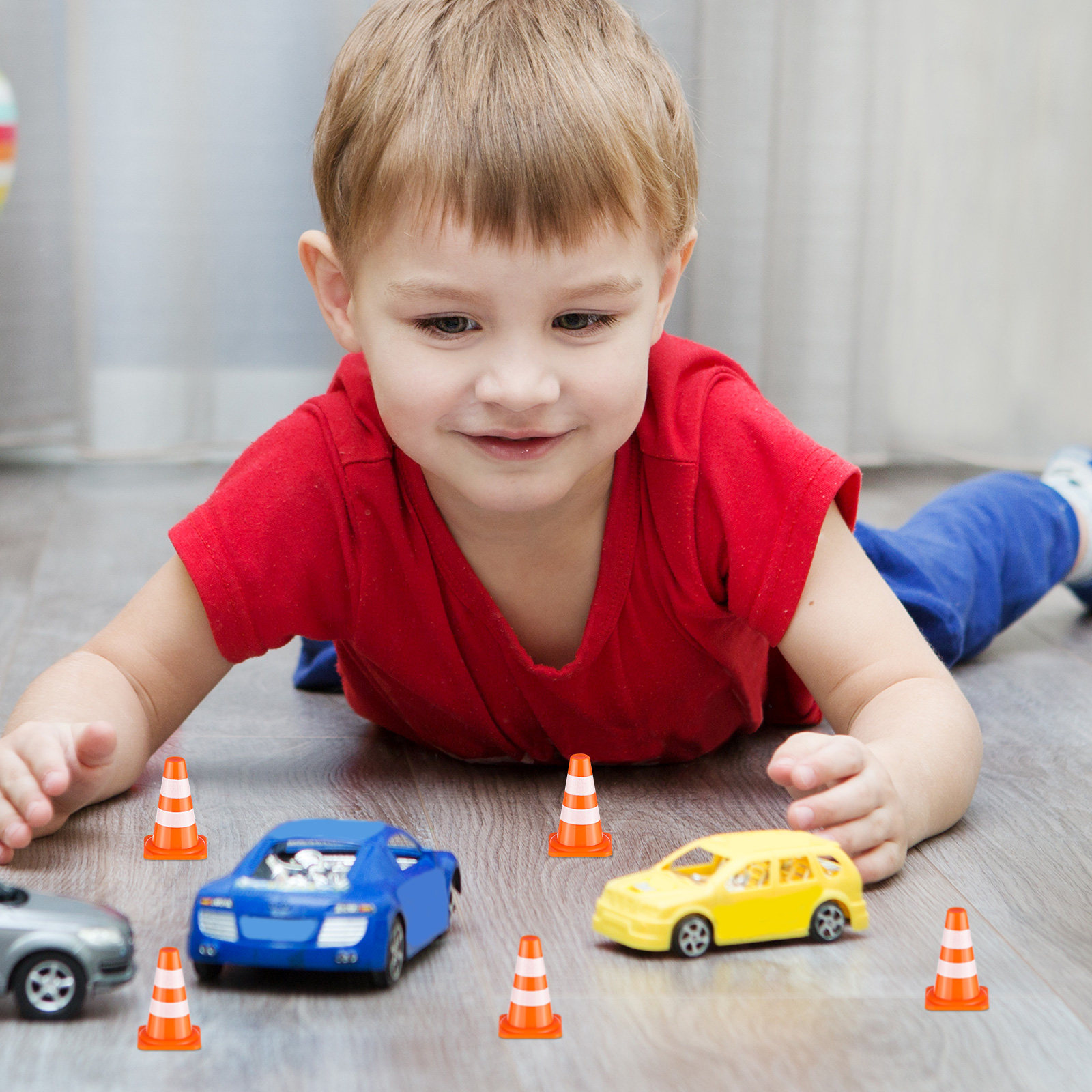 50Pcs Mini Traffic Cones Educa - огляд і ціна Road Traffic Cone