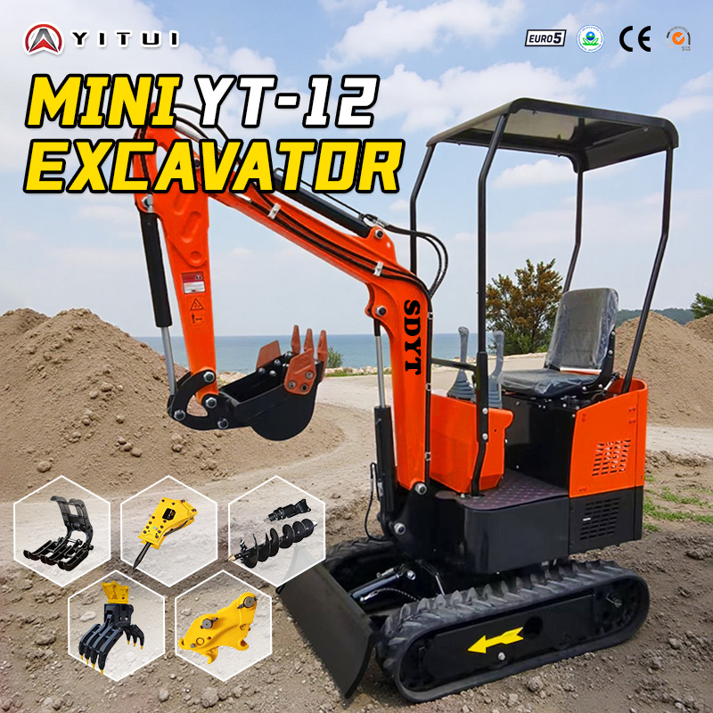 High Quality Small Hydraulic C - огляд і ціна Trencher Machine Small
