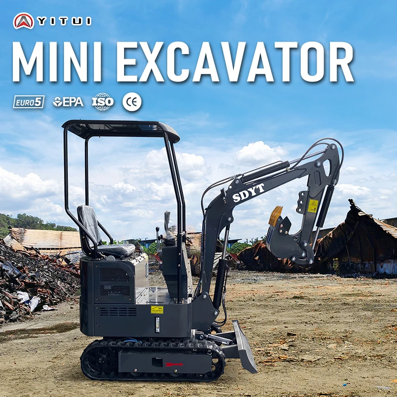 High Quality Small Hydraulic C - огляд і ціна Trencher Machine Small